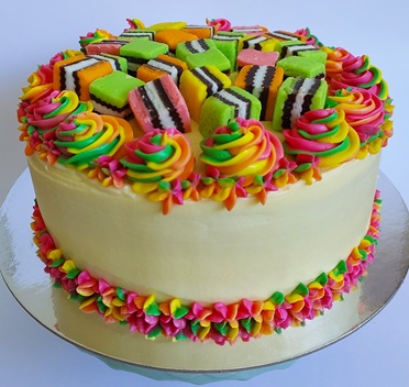 Coconut Licorice Cake