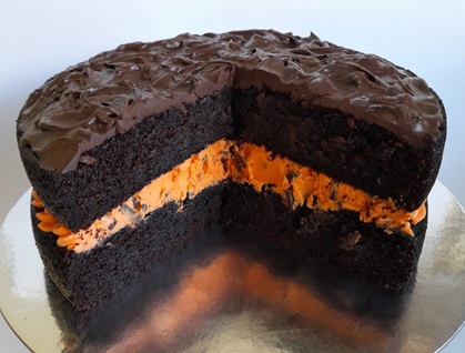 Dark Chocolate Orange Cake