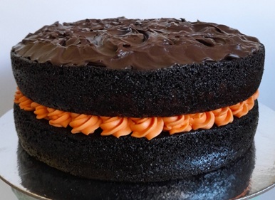 Dark Chocolate Orange Cake