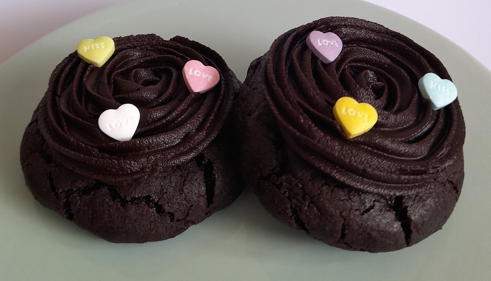 Valentine's Ganache Biscuits